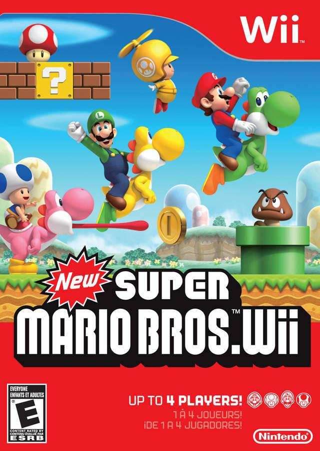 New Super Mario Bros. Wii (Wii) - Game Manual Only