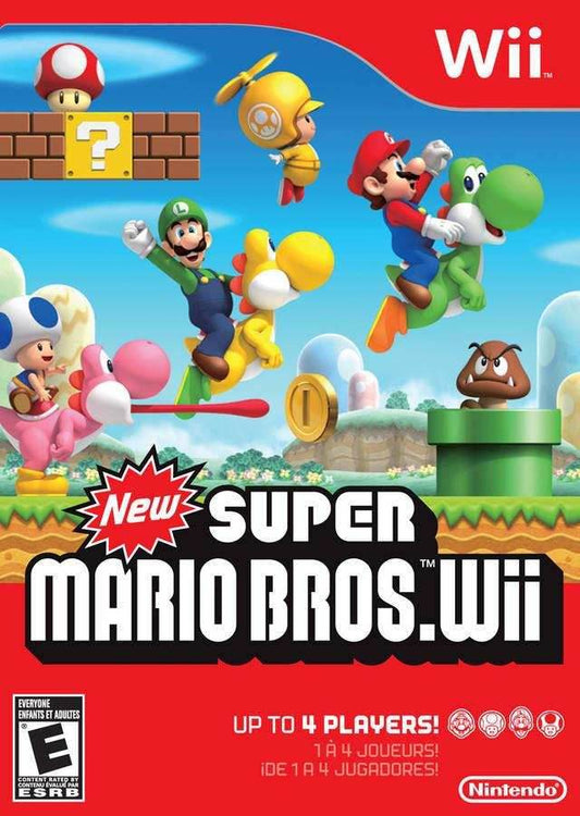 New Super Mario Bros. Wii (Wii) - Game Manual Only