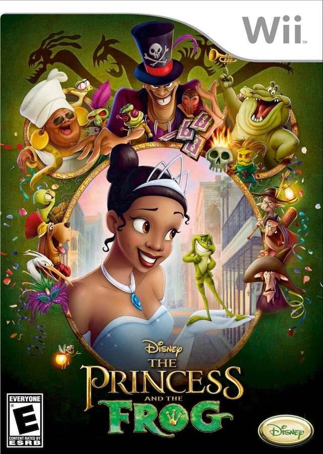 The Princess and the Frog (Wii) - Game Manual Only