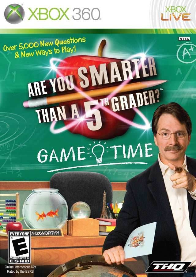 Are You Smarter Than A 5th Grader? Game Time (Xbox 360) - Game Manual Only