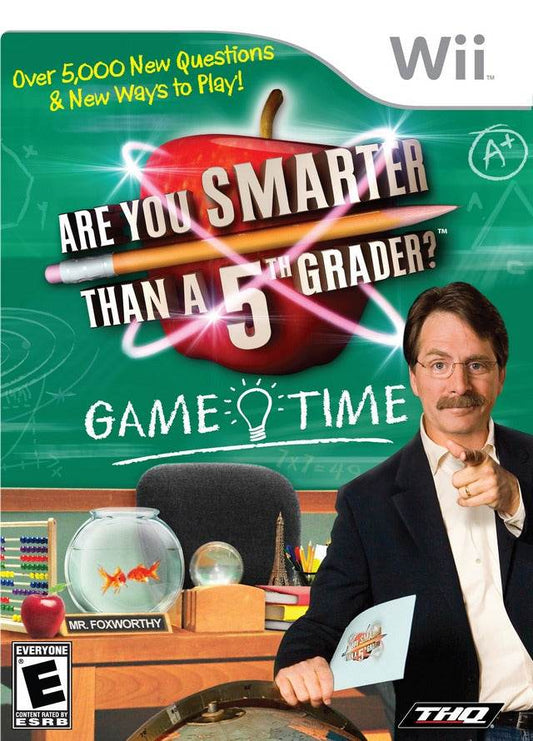 Are You Smarter Than A 5th Grader? Game Time (Wii) - Game Manual Only