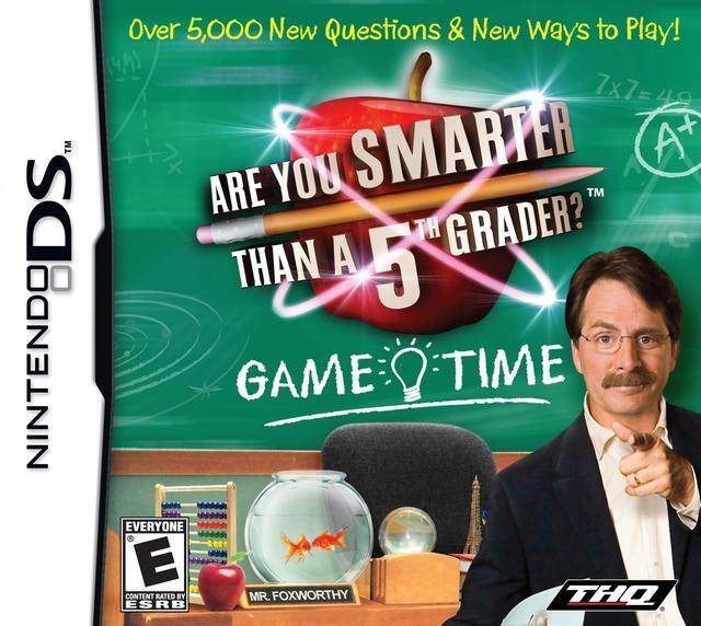 Are You Smarter Than A 5th Grader? Game Time (Nintendo DS) - Game Manual Only