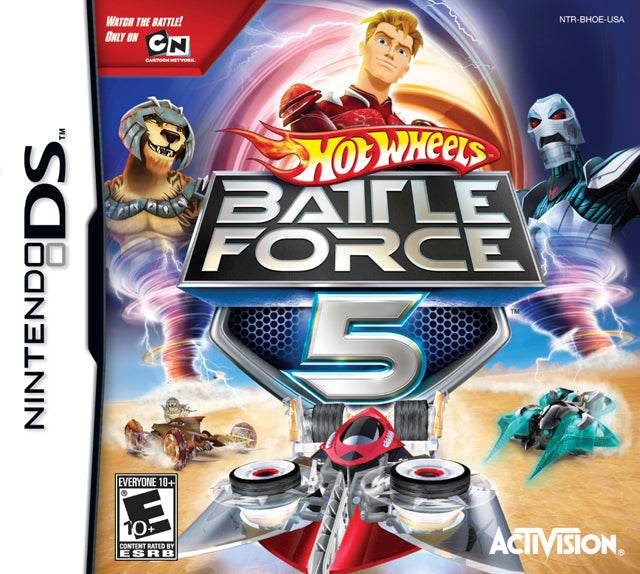 Hot Wheels: Battle Force 5 (Nintendo DS) - Game Manual Only