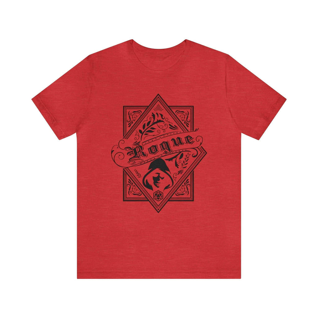 Rogue Class Shirt - Heather Red / S