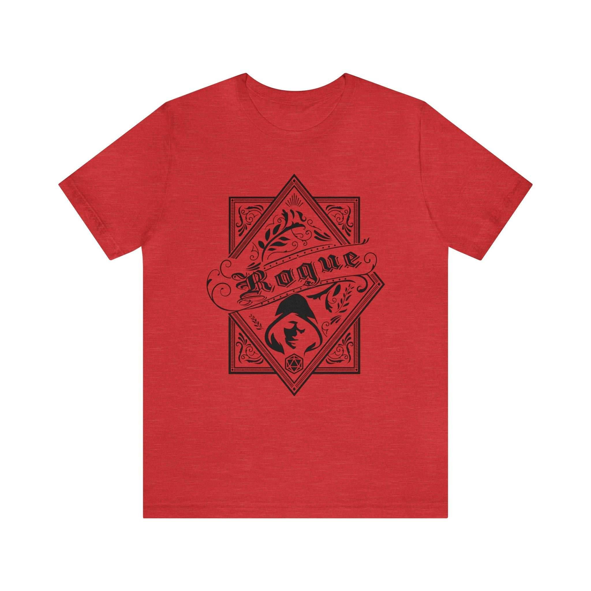 Rogue Class Shirt - Heather Red / S