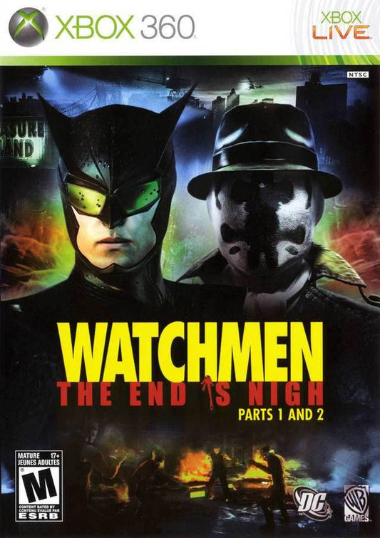 Watchmen The End is Nigh Parts 1 and 2 (Xbox 360) - Game Manual Only