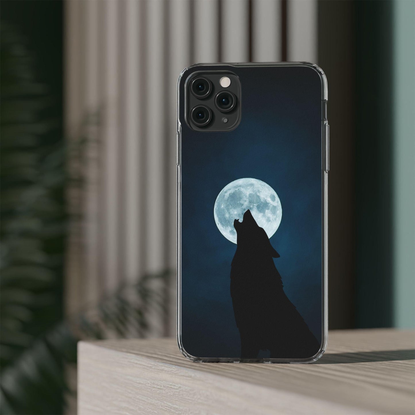 Full Moon and Wolf Clear Cases