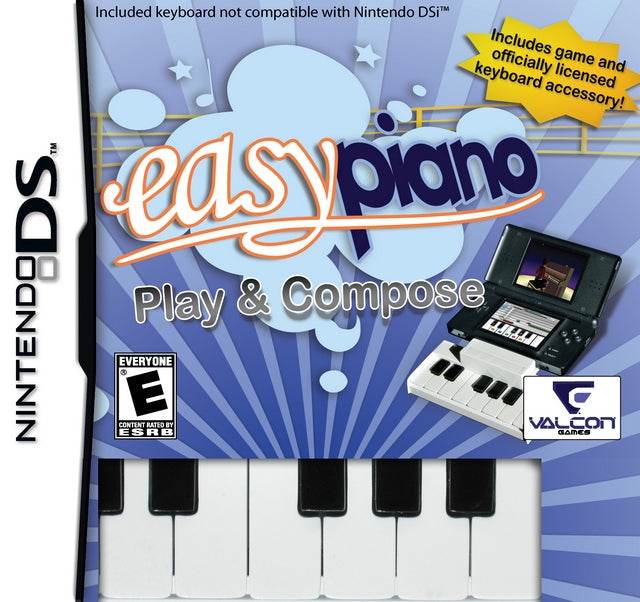 Easy Piano (Nintendo DS) - Game Manual Only