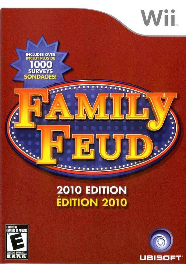 Family Feud: 2010 Edition (Wii) - Game Manual Only