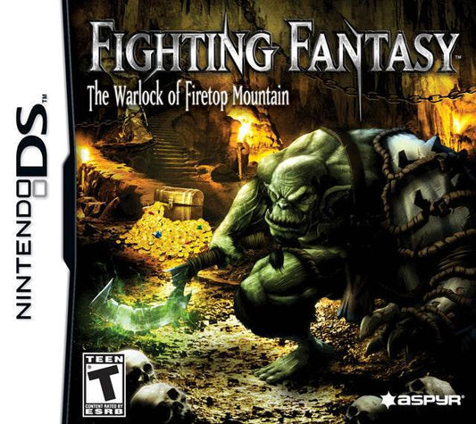 Fighting Fantasy: The Warlock of Firetop Mountain (Nintendo DS) - Game Manual Only