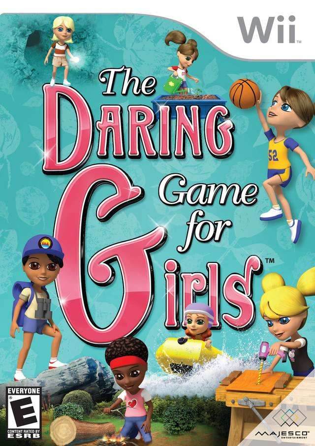 The Daring Game for Girls (Wii) - Game Manual Only