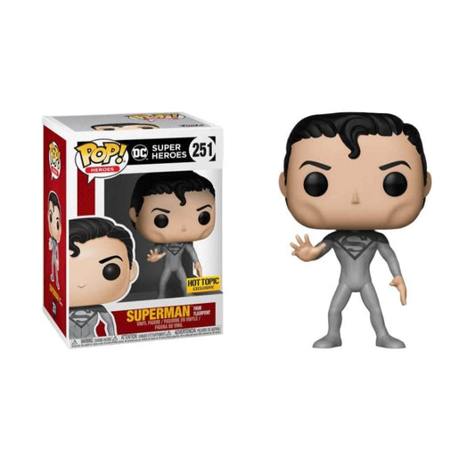 Funko DC Super Heroes Pop! Heroes Superman From Flashpoint Vinyl Figure Hot Topic Exclusive - 