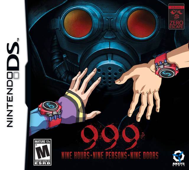 Nine Hours, Nine Persons, Nine Doors (Zero Escape Reissue) (Nintendo DS) - Game Only