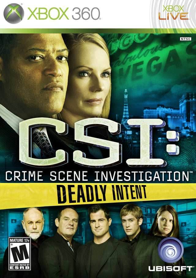 CSI: Crime Scene Investigation: Deadly Intent (Xbox 360) - Game Manual Only