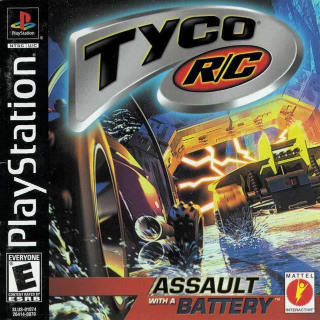 Tyco RC Assault with a Battery (Playstation) - Game Manual Only