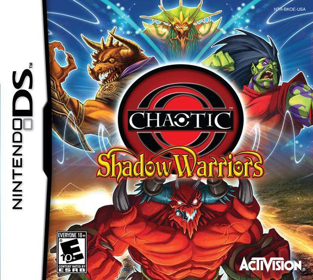 Chaotic: Shadow Warriors (Nintendo DS) - Game Manual Only