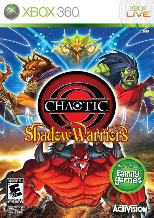Chaotic: Shadow Warriors (Xbox 360) - Game Manual Only