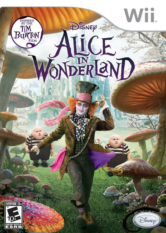 Alice in Wonderland (Wii) - Game Manual Only