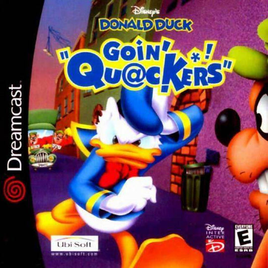 Disney's Donald Duck: Goin' Quackers! (Sega Dreamcast) - Game Manual Only