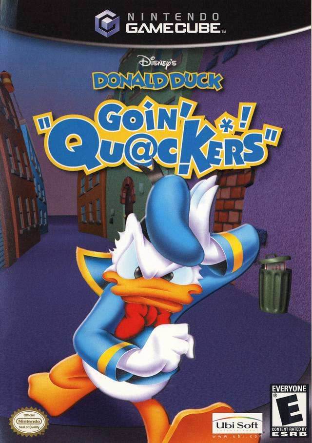 Disney's Donald Duck: Goin' Quackers! (Gamecube) - Game Manual Only