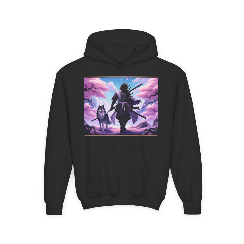 Walking The Wolves to Battle Youth Hooded Sweatshirt