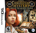 Chronicles of Mystery: Curse of the Ancient Temple (Nintendo DS) - Game Manual Only