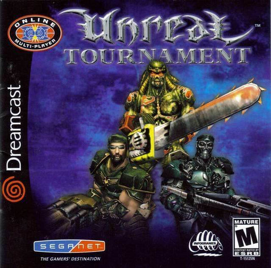 Unreal Tournament (Sega Dreamcast) - Game Manual Only