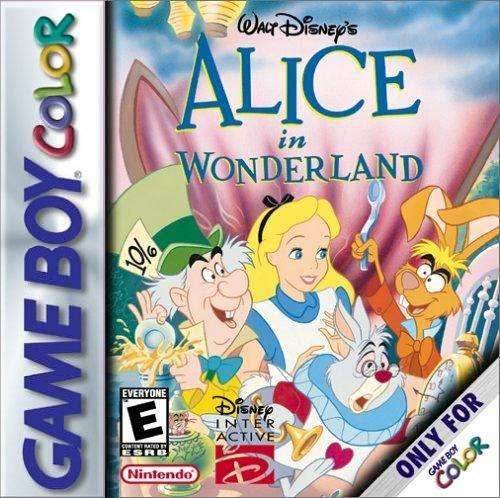 Alice in Wonderland (Gameboy Color) - Game Manual Only