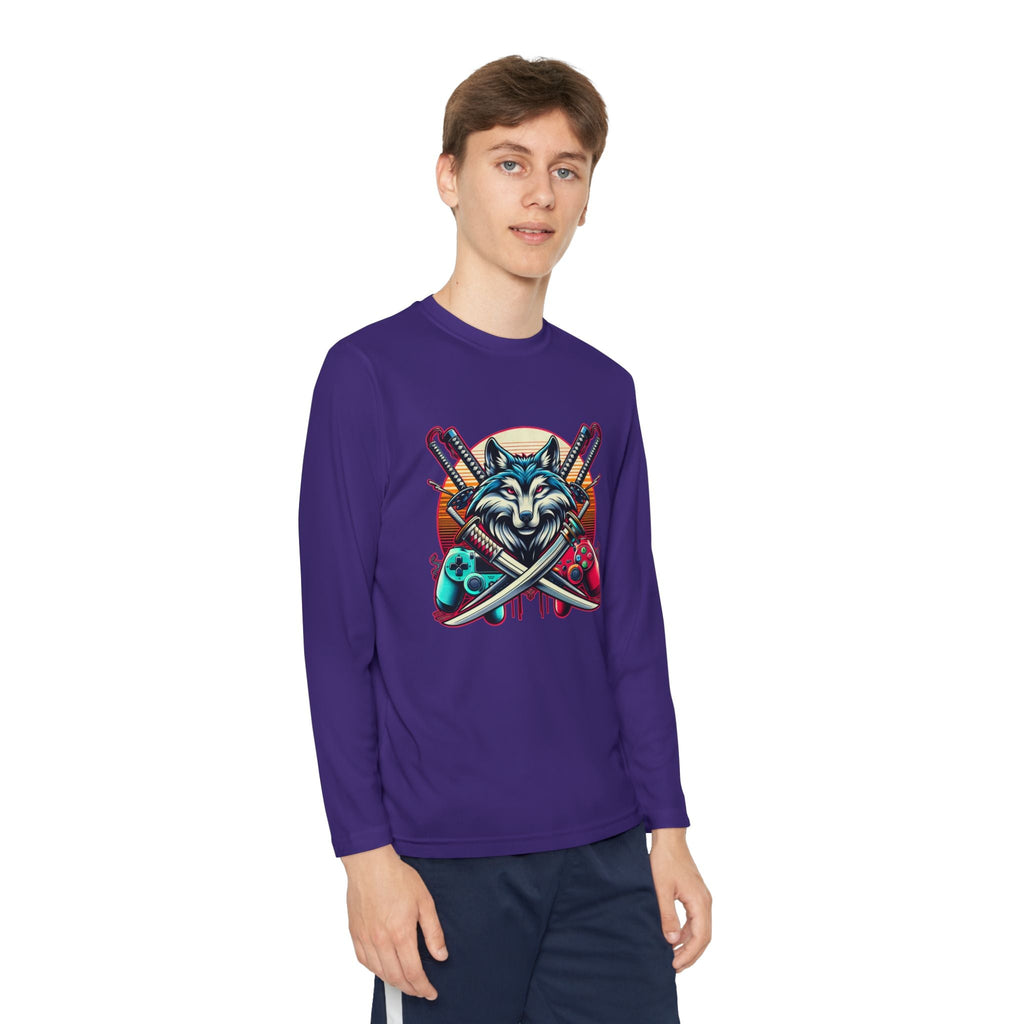 Xp wolf gamer long sleeve shirt