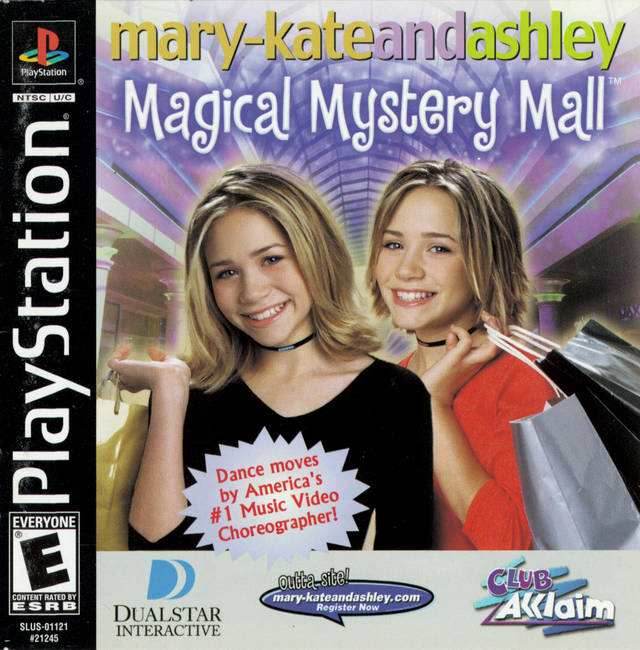 Mary-Kate and Ashley Magical Mystery Mall (Playstation) - Game Manual Only