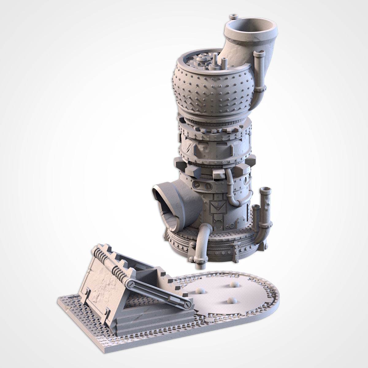 Industrial Factory Dice Roller - Tier 1 / Tray