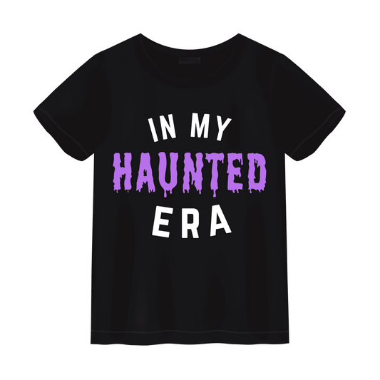 In My Haunted Era Tee (Curved) - Small