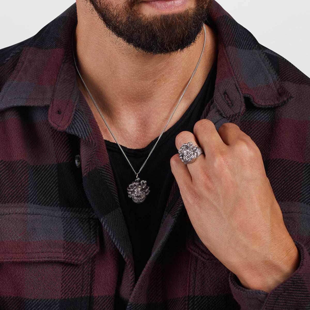 Dungeons and Dragons X RockLove Beholder Necklace - 