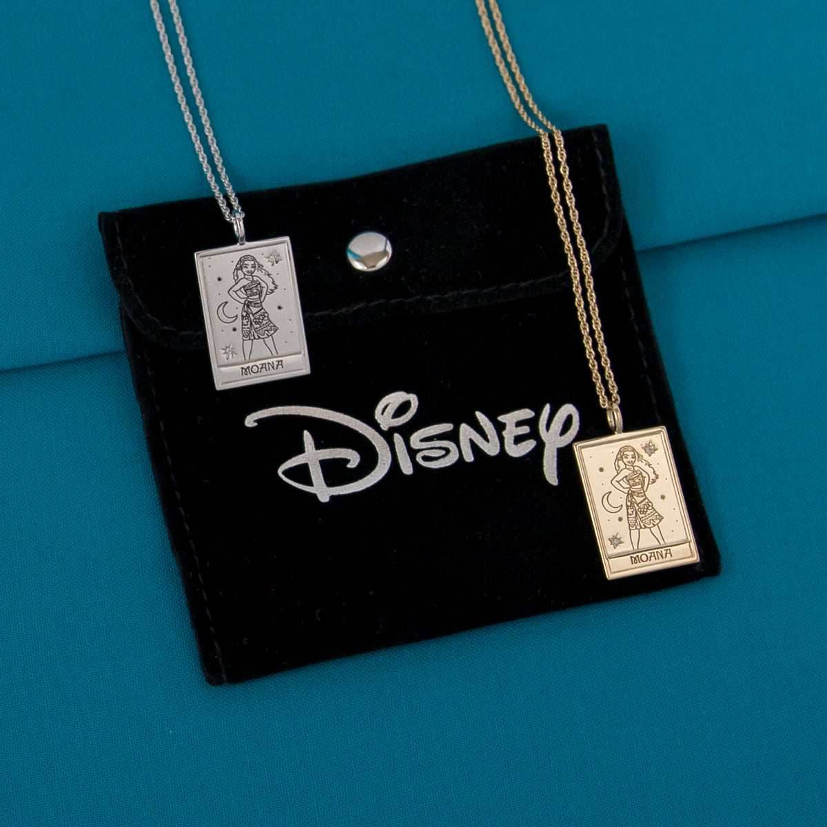 Disney X RockLove MOANA Moana Tablet Necklace - Sterling Silver