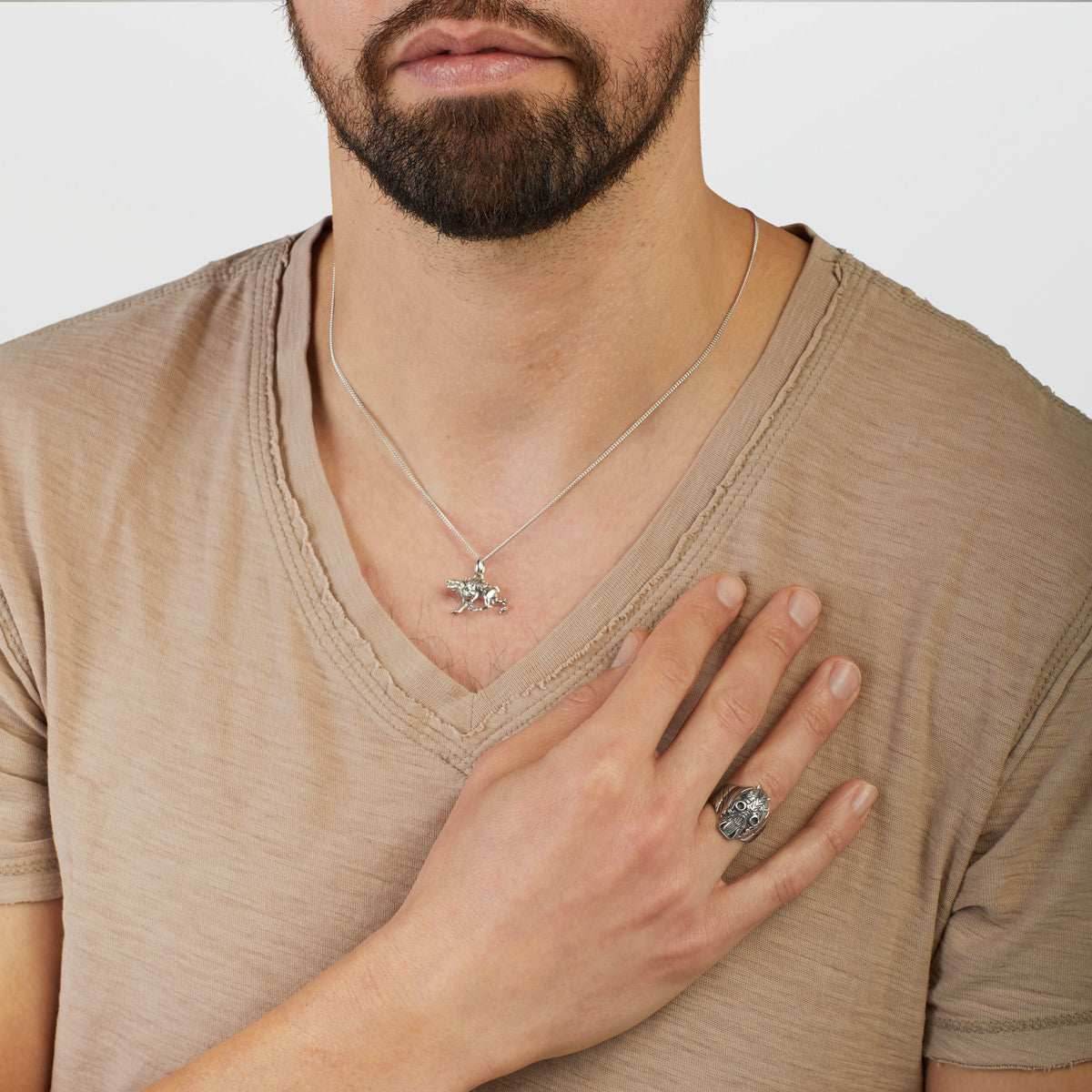 Star Wars X RockLove Tusken Raider Mask Ring - Size 6