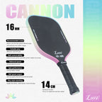Luzz Candy Cannon Mad Pickler Edition Pickleball Paddle & Cover