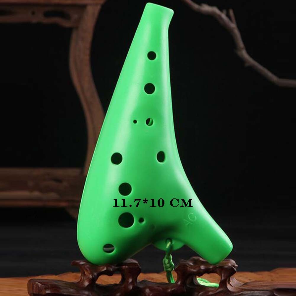 12 Holes Alto C Ocarina Ocarina for Beginner ABS Plastic Teaching Ocarina