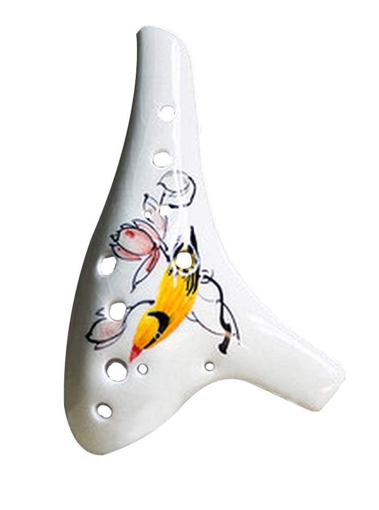 12 Holes Musical Instrument Ocarina for Beginner Professional Ocarina; Oriole