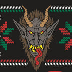 Krampus & Beelzebuck Holiday Crew Sock Pack  | 2 Designs