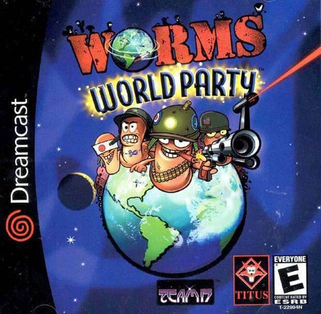 Worms World Party (Sega Dreamcast) - Game Manual Only