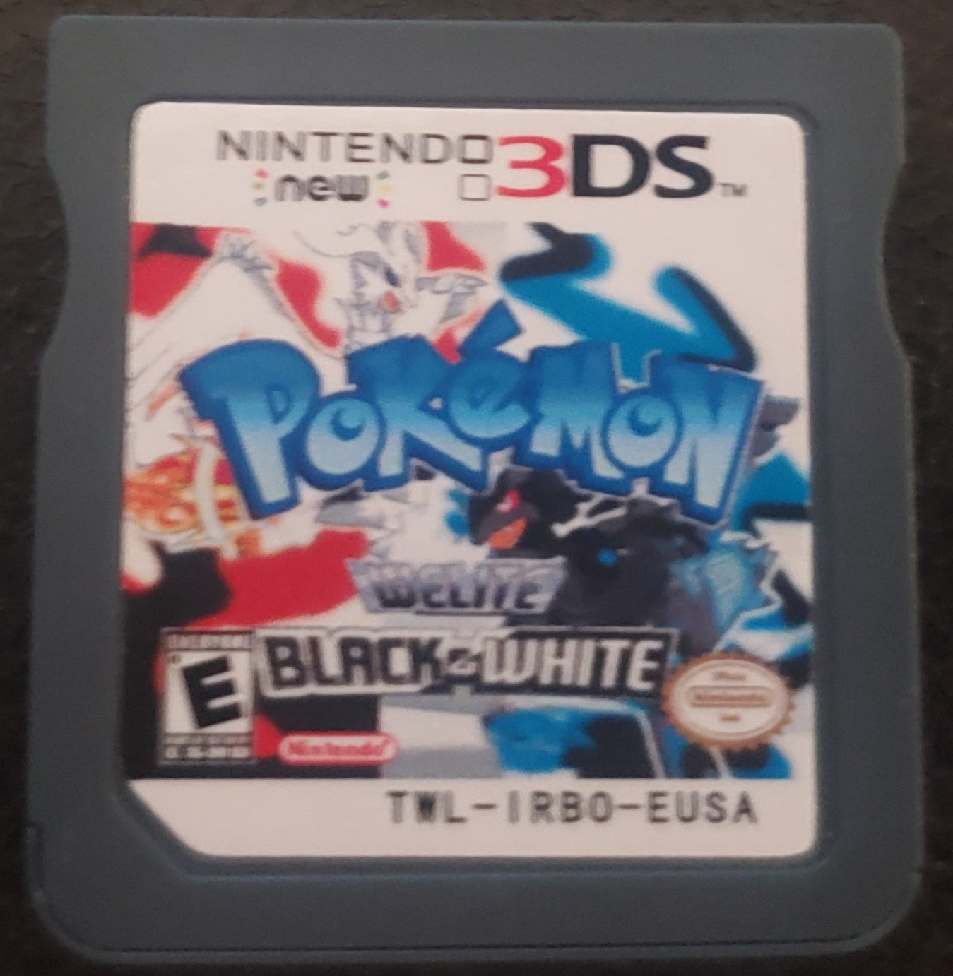 Pokemon Elite Black & White 1 NDS Video Game Nintendo DS with Box ROM Hack