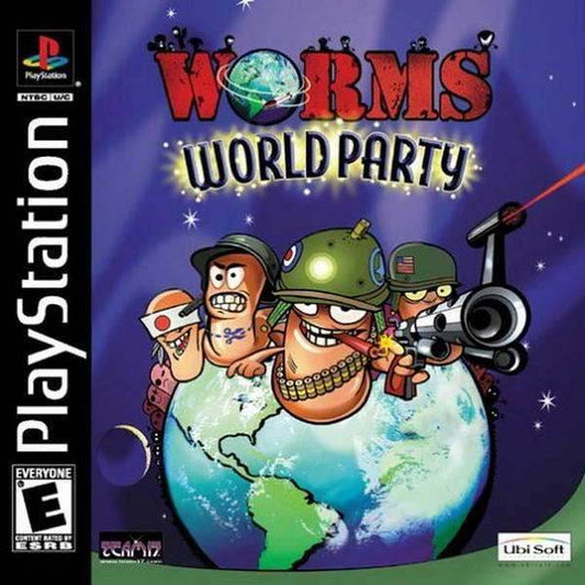 Worms World Party (Playstation) - Game Manual Only