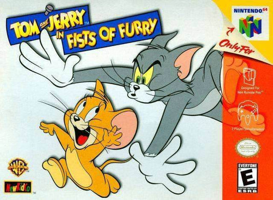 Tom and Jerry: Fists of Furry (Nintendo 64) - Game Manual Only