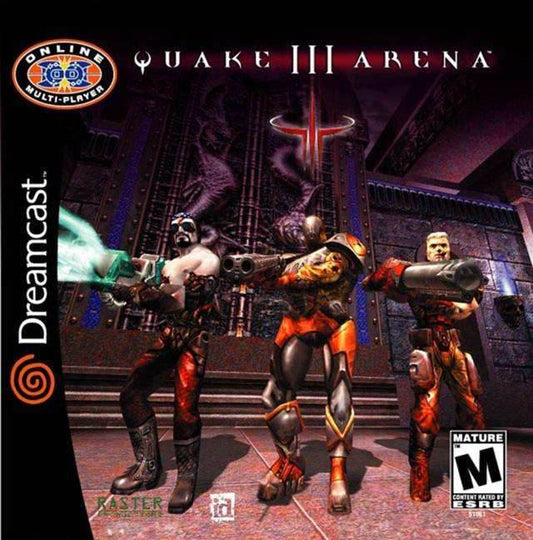 Quake III Arena (Sega Dreamcast) - Game Manual Only