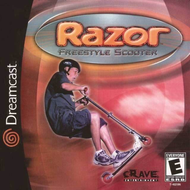 Razor Freestyle Scooter (Sega Dreamcast) - Game Manual Only