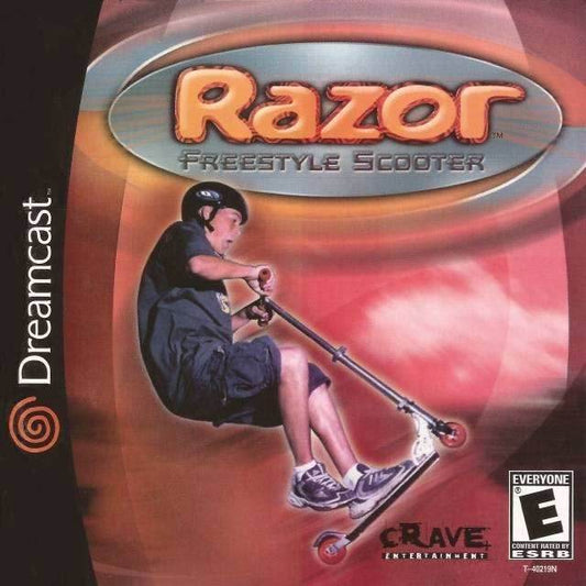 Razor Freestyle Scooter (Sega Dreamcast) - Game Manual Only