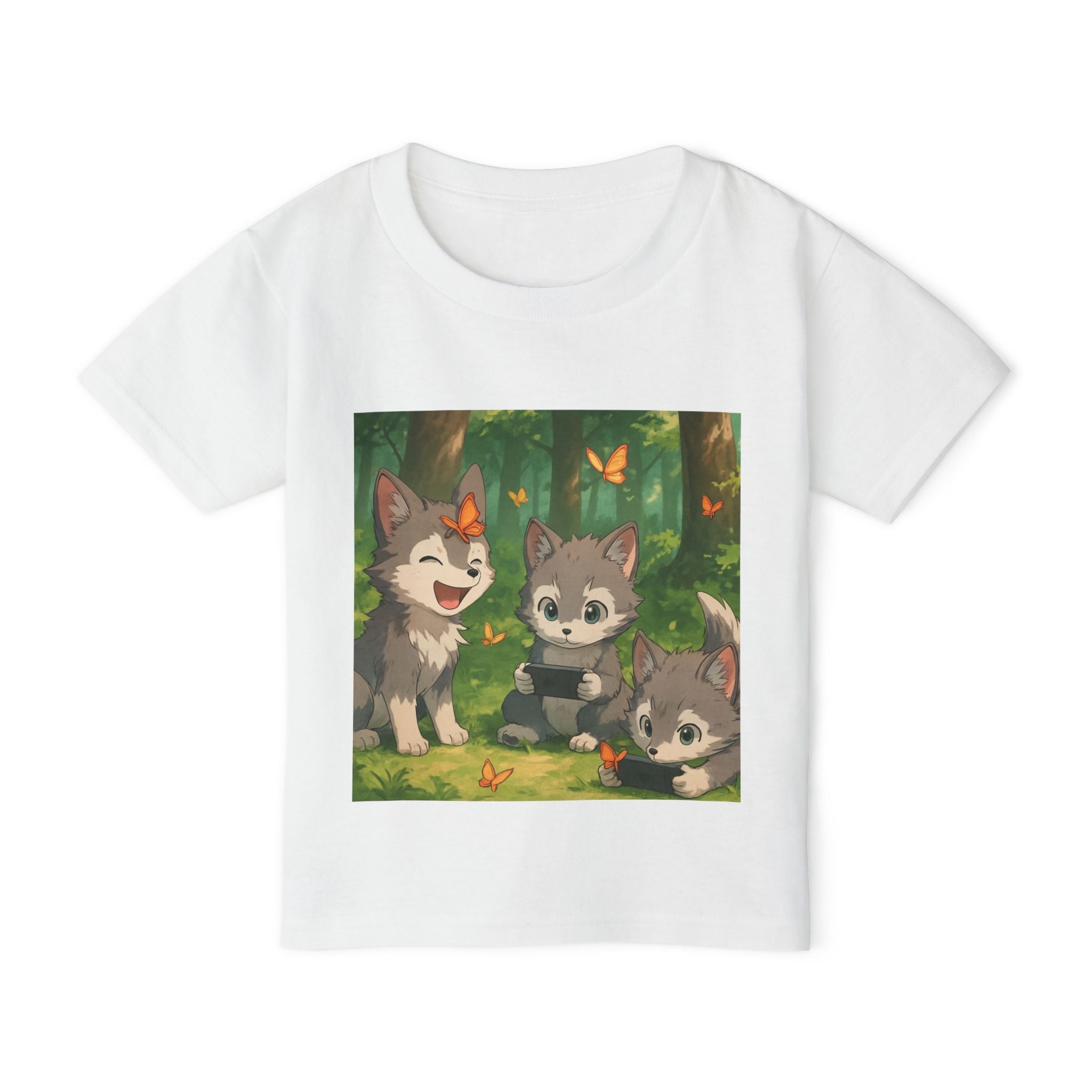 Little Xp wolf Gamer's toddler t-shirt