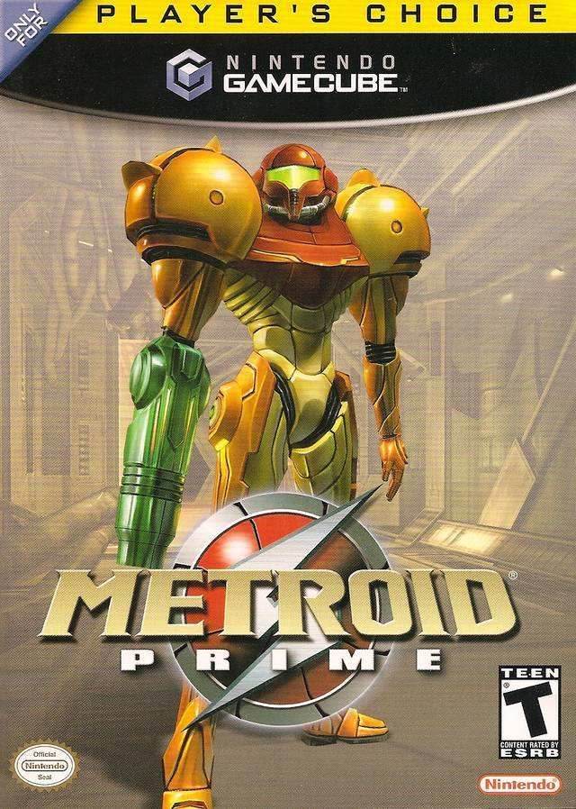 Metroid Prime (Player's Choice) (Gamecube) - Game Manual Only
