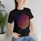Ombre Ornamental Dice Shirt - Asphalt / S