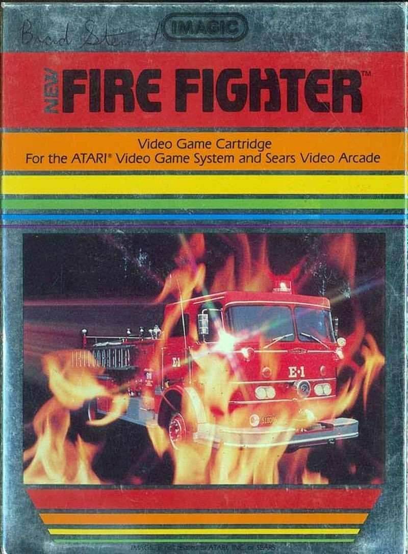 Fire Fighter (Atari 2600) - Game Manual Only